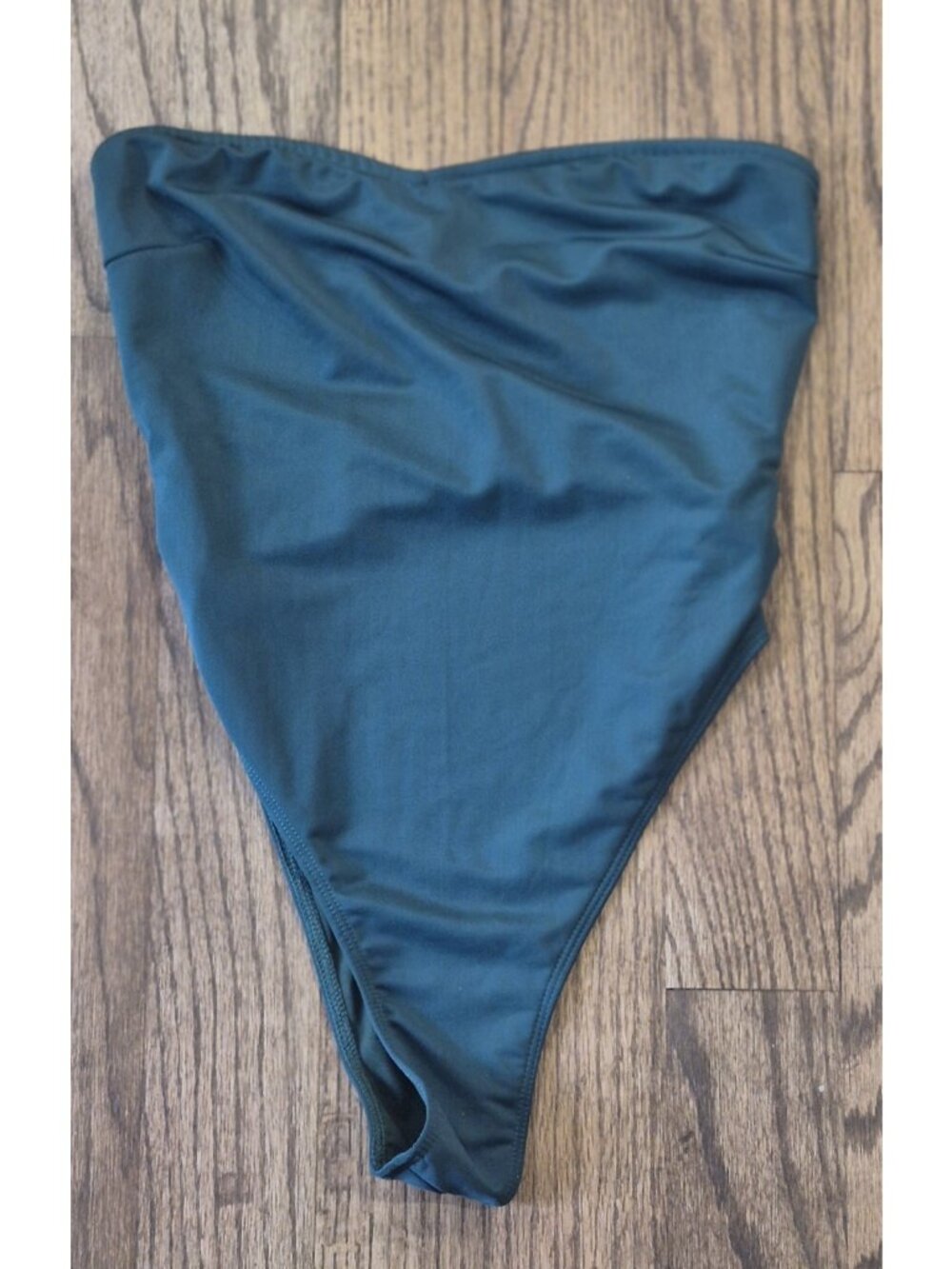 Icon Swim Strapless High-cut One Piece Swimsuit Bathingsuit Women's Size Small